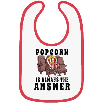 Discover Movie Watching Cinema Popcorn Binge Watching Bibs