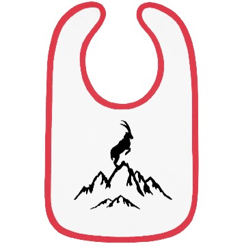 Discover Mountain and Ibex, Mountains and Mountain goat Bibs