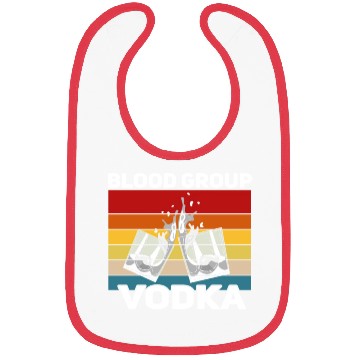 Discover Funny vodka alcohol saying motif Bibs