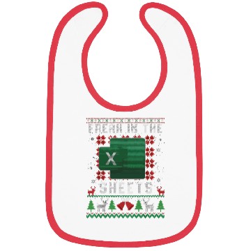 Discover Freak In The Sheets Excel Ugly Christmas Sweater Bibs