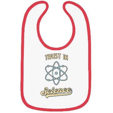 Discover Trust In Science Physics Fun Retro Atom Bibs