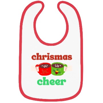 Discover Christmas Coffee Cup Cheer lovely moment Bibs
