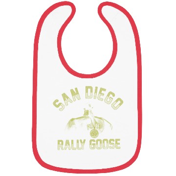 Discover San Diego Rally Goose Funny Bibs