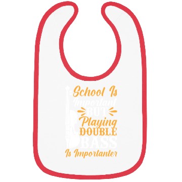 Discover Back To School Playing Double Bass Contrabassist P Bibs