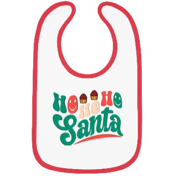 Discover Ho Ho Ho Santa Bibs