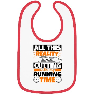 Discover Running Funny Saying Hob Bibs