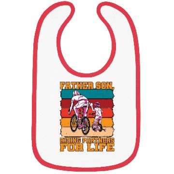 Discover Father Son, Riding Partners For Life Bibs