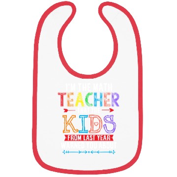 Discover Math Teacher Unicorn Bibs