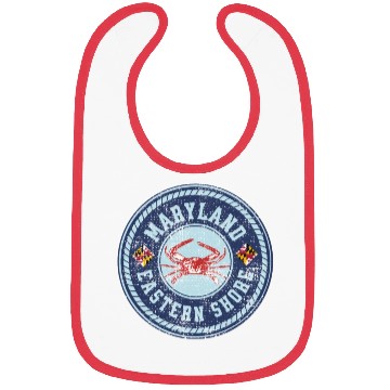 Discover Maryland Blue Crab Eastern Shore Softshell Crabs Bibs