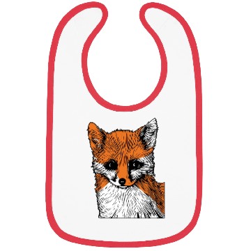 Discover Fox Drawing Nature Forest Save The Planet Bibs