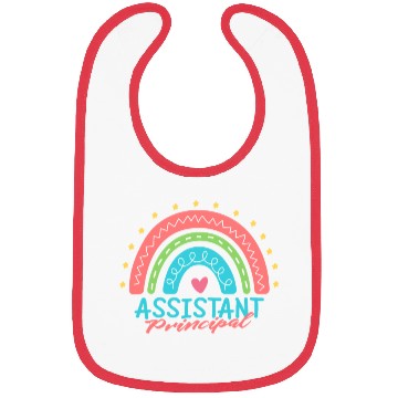 Discover Assistant Principal Back School Teacher Principal Bibs