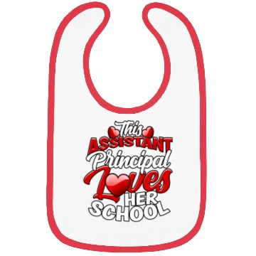 Discover Assistant Principal Back School Teacher Principal Bibs