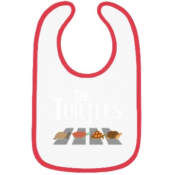 Discover The Turtles Funny Turtle Tortoise Reptile Lover Bibs