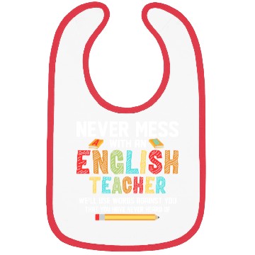 Discover Never Mess With An English Teacher Grammar Langua Bibs
