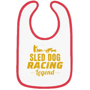 Discover Husky Sledding Sled Dog Racing Alaskan Racers Bibs