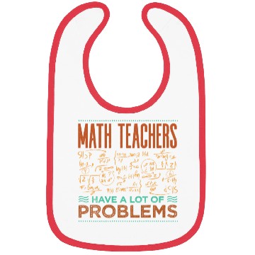 Discover Math Teacher Bibs