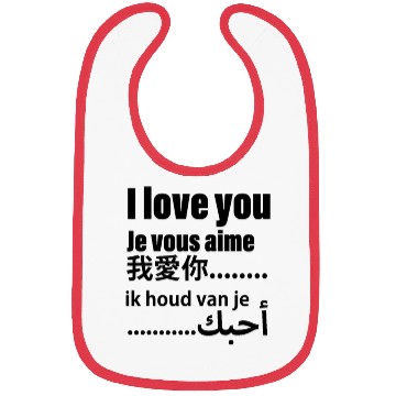 Discover I love you Bibs
