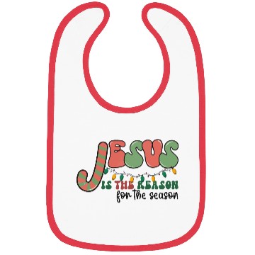 Discover Jesus is The Reason for the Season Candy Christian Bibs