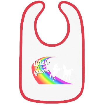 Discover Wish You Were Queer Bibs