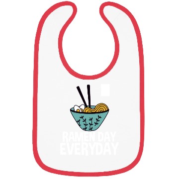 Discover Ramen Day Everyday 4 Bibs