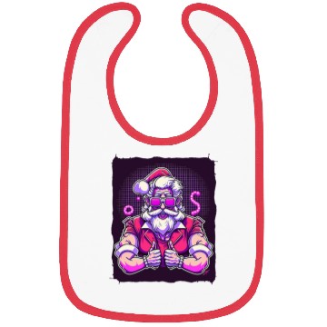 Discover Christmas Santa Claus Gym Bibs