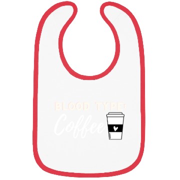 Discover Blood Type Coffee Bibs
