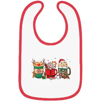Discover Christmas Hot Chocolate Cup Bibs