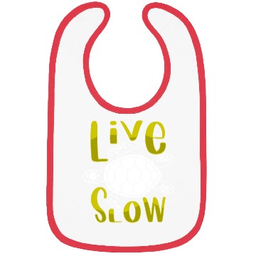 Discover Relax and Live Slow Sea Turtle Beachy Vacation Bibs