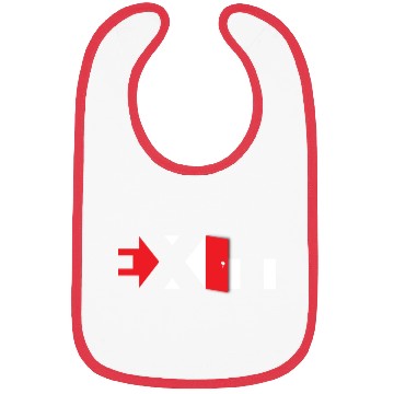 Discover Exit Typography Design Bibs