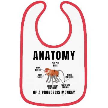 Discover Anatomy Of A Proboscis Monkey Bibs