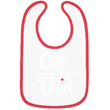 Discover Cat Dad Bibs