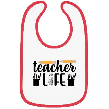 Discover Teacher Life Teachers Day Bibs