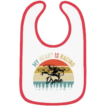 Discover Vintage Retro Drone Racing Racer League Bibs