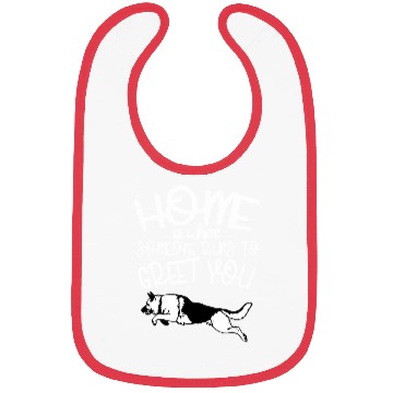 Discover German Shepherd Cute Saying Dog Dog Owner Bibs