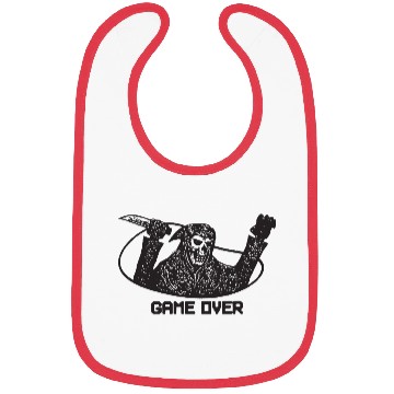 Discover GAME OVER COMIC RETRO Bibs