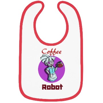 Discover Coffee Robot Bibs