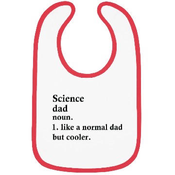 Discover Science Dad Funny Scientist Definition Bibs