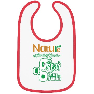 Discover Nature is The Best Teacher Bibs