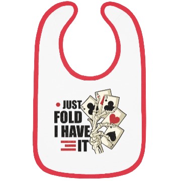 Discover Poker Casino Poker Player Gambling Roulette Gift Bibs