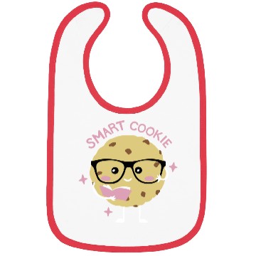 Discover Smart Cookie Funny School Bibs