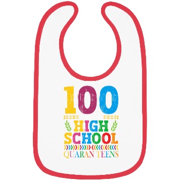 Discover 100 Days Of High School Quaran-teens Masked Bibs
