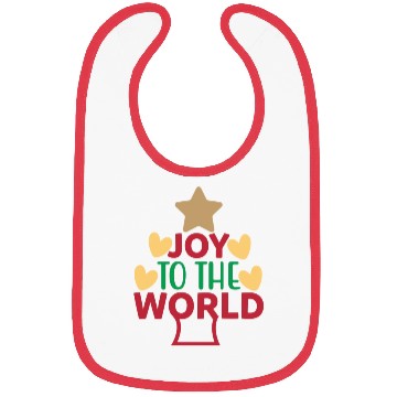 Discover Joy-To-The-World Cristmas Bibs Design
