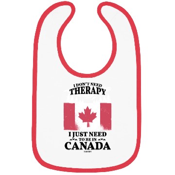 Discover Canada Flag Ottawa Vancouver Bibs