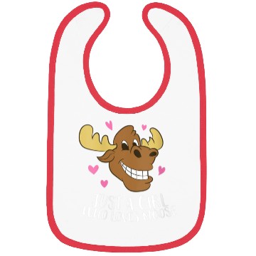 Discover Funny Just A Teacher Who Loves Moose Bibs