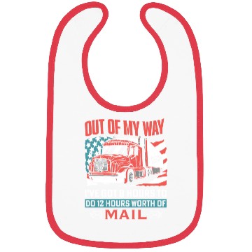 Discover Mail delivery, Postal worker Bibs