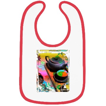 Discover Japan Tea Ceremony Collage Art 99 Bibs