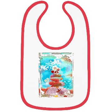 Discover Japan Zen Buddhism Balancing Stones Rocks Cherry Bibs