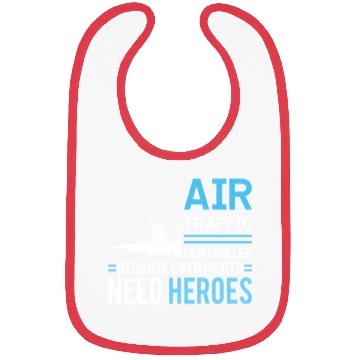 Discover Air Traffic Controller Aircraft Flight Service Bibs