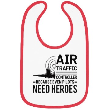 Discover Air Traffic Controller Aircraft Flight Service Bibs