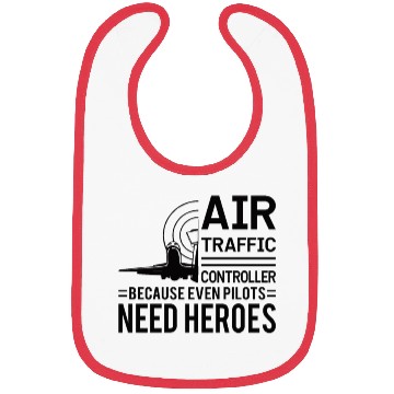 Discover Air Traffic Controller Aircraft Flight Service Bibs